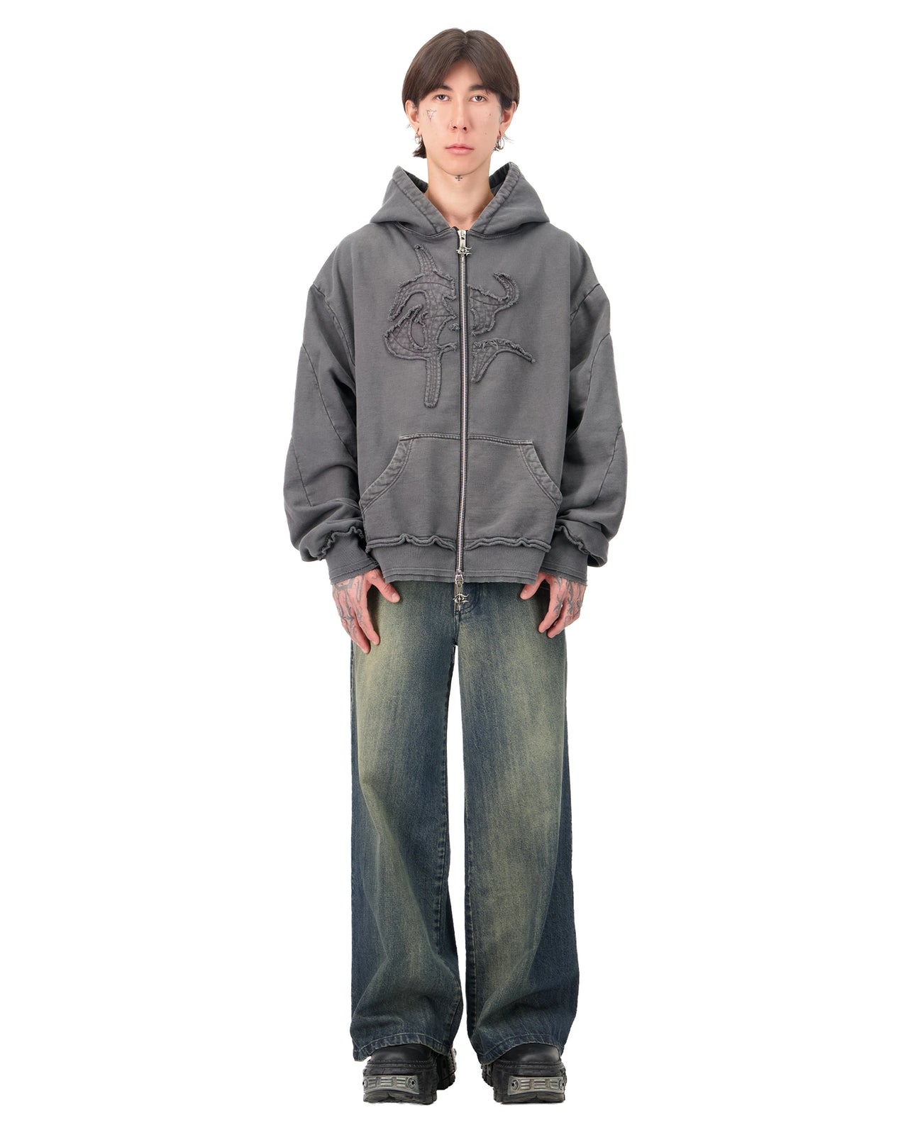 Armor Zip Up Hoodie