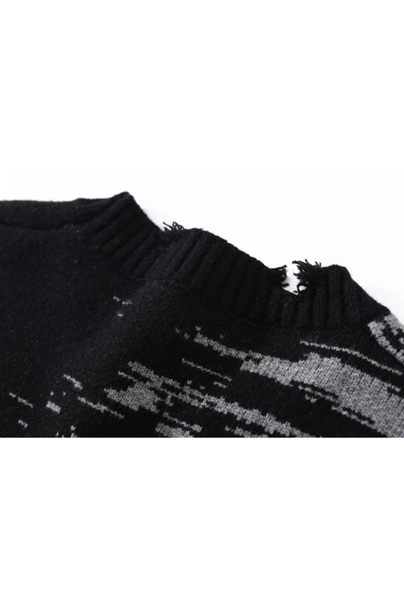 Destroyed Scratch Sweater