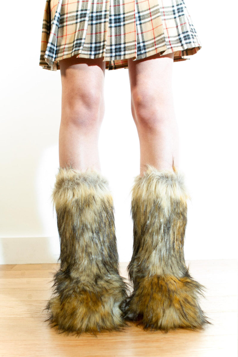 Fake Fur Boots